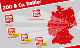 ZOO & Co. Daßler - neue Standorte